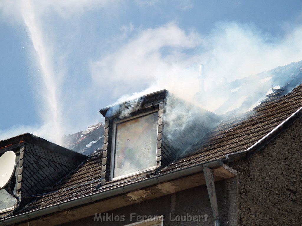 Dachstuhlbrand Koeln Kalk Kalker Hauptstr   P054.JPG